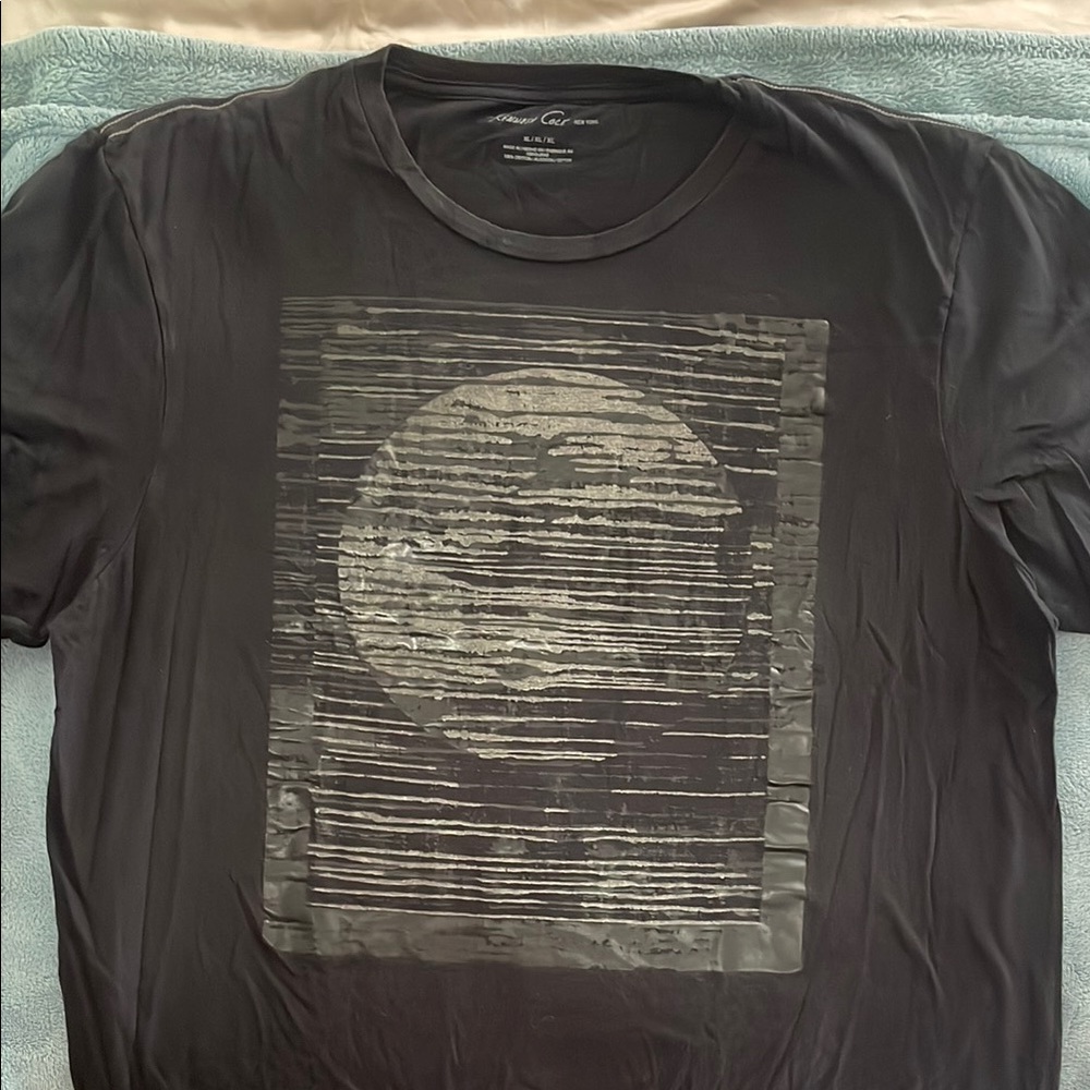 Kenneth Cole New York Charcoal Graphic Tee